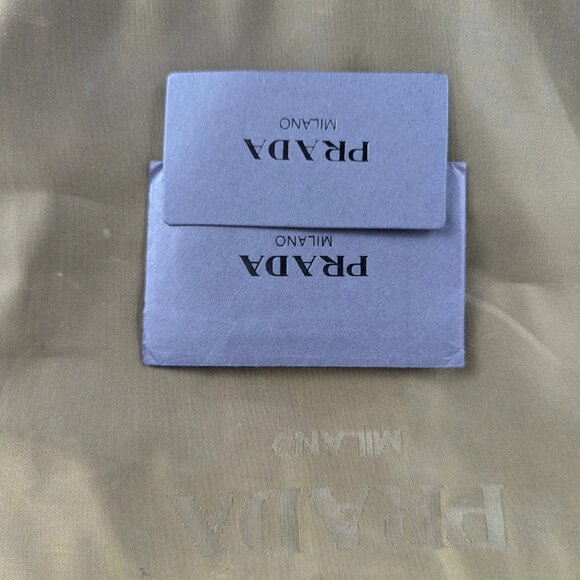 Authentic PRADA Canapa Shoulder Bag in Nylon with LOGO Made in Italy - Picture 9 of 16